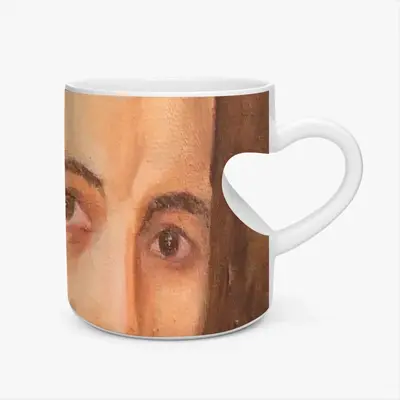 Celestin Medovic Peach Heart Mug