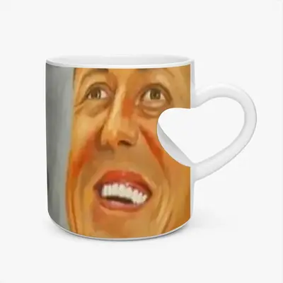 Michael Peach Heart Mug