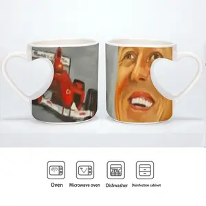 Michael Peach Heart Mug