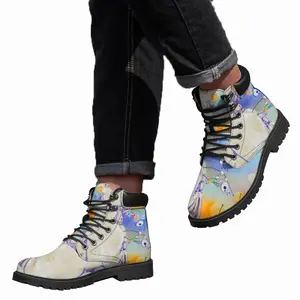 Men Wall Of Jericho Mid Top Boots