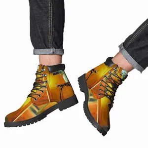 Men Home Mid Top Boots