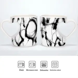 Sketchpad 169 Peach Heart Mug