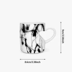 Sketchpad 169 Peach Heart Mug