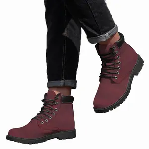 Men Grand Mahogany Mid Top Boots