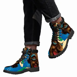 Men Vibes Of Magic Mid Top Boots