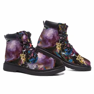 Men “Violet Arabica” Mid Top Boots