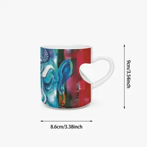 The Infernal Master Peach Heart Mug