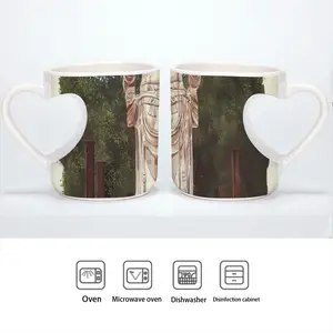 A Mighty Leader To Come Peach Heart Mug