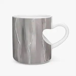 New Beginnings Peach Heart Mug