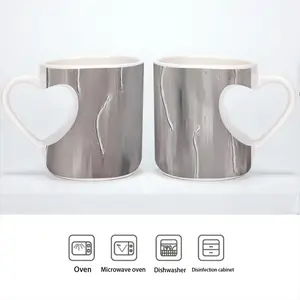 New Beginnings Peach Heart Mug