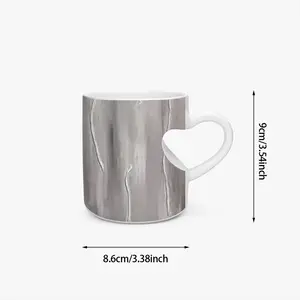 New Beginnings Peach Heart Mug