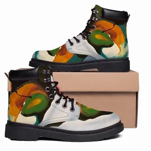 Men Floral Motion Mid Top Boots