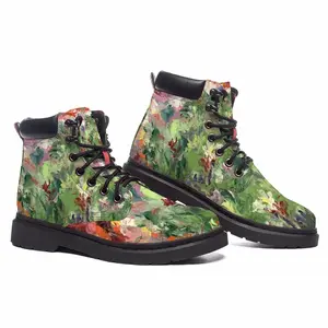 Men Dancing Meadow Gift Idea Mid Top Boots