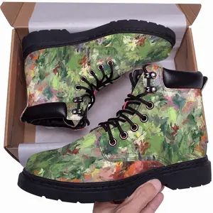 Men Dancing Meadow Gift Idea Mid Top Boots