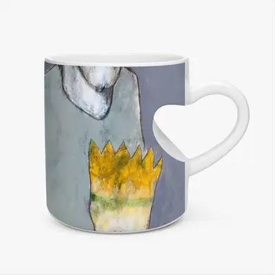 The Boy King Peach Heart Mug