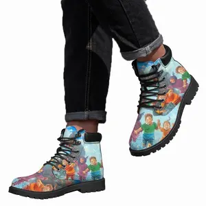 Men World… United Mid Top Boots