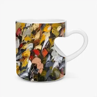 Togethernessone People Peach Heart Mug