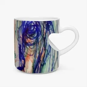 I Have A Short Memory Peach Heart Mug