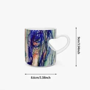 I Have A Short Memory Peach Heart Mug