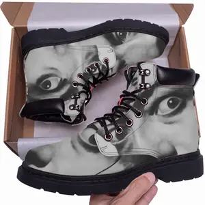 Men Salvador Dali Mid Top Boots