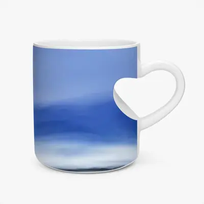 Landscape #051 Peach Heart Mug