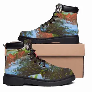 Men Thirst Quencher Mid Top Boots