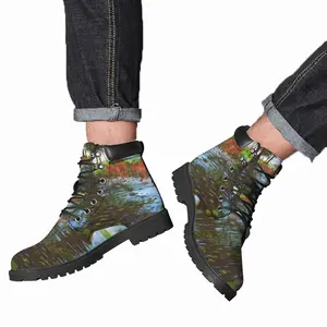 Men Thirst Quencher Mid Top Boots