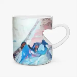 Living Matter Peach Heart Mug