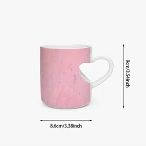 What Its All About Peach Heart Mug