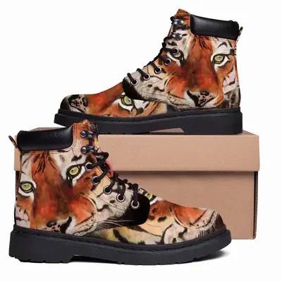 Men Eyes Of The Tiger Mid Top Boots