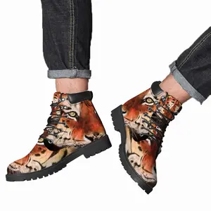 Men Eyes Of The Tiger Mid Top Boots