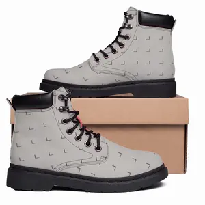 Men Beautiful Squares Mid Top Boots