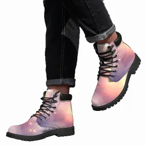 Men Sky With Three Suns (2014) Mid Top Boots