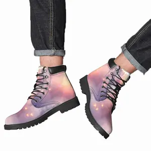 Men Sky With Three Suns (2014) Mid Top Boots