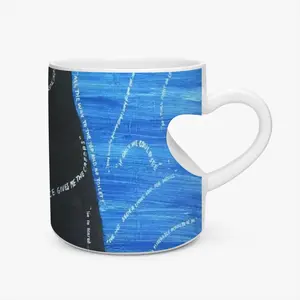 Infernal Journey Peach Heart Mug