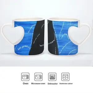 Infernal Journey Peach Heart Mug