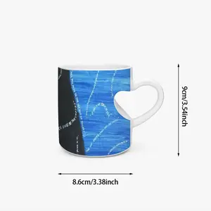 Infernal Journey Peach Heart Mug