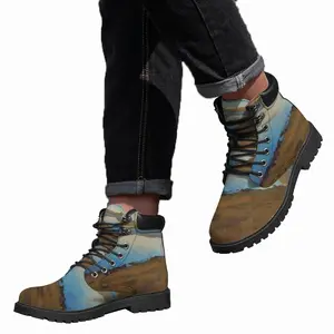 Men Mirror Of The Lakes Of Khakassia Mid Top Boots