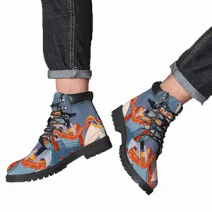 Men Gods Of Egypt Mid Top Boots