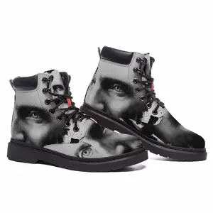 Men Vincent Van Gogh Mid Top Boots