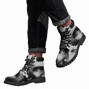 Men Vincent Van Gogh Mid Top Boots