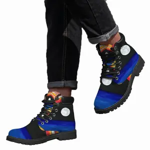 Men Fish Dream Mid Top Boots