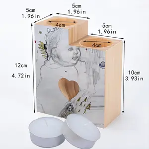 Baby - Drawing Pencil Candle Holder