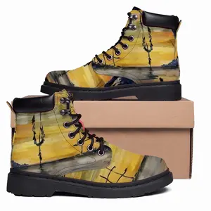 Men Village In Amber Mid Top Boots