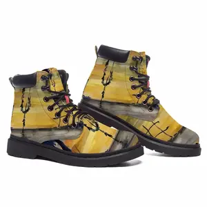 Men Village In Amber Mid Top Boots