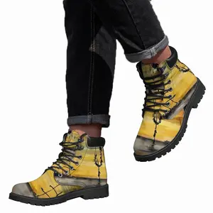 Men Village In Amber Mid Top Boots