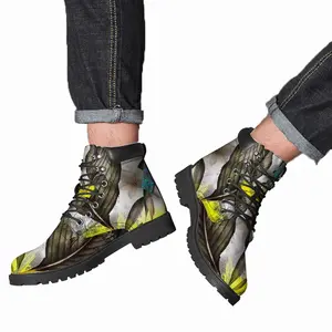 Men Question Mid Top Boots