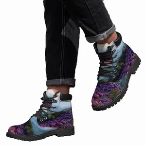 Men Where Flowers Live Mid Top Boots