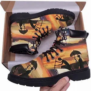 Men Safe Crossover Mid Top Boots