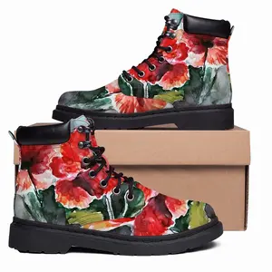 Men Sweet Bouquet Mid Top Boots